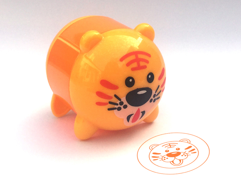 Animal Stamper - Yellow Tiger