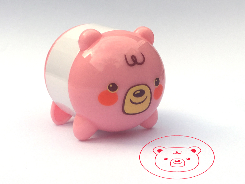 Animal Stamper - Pink Bear