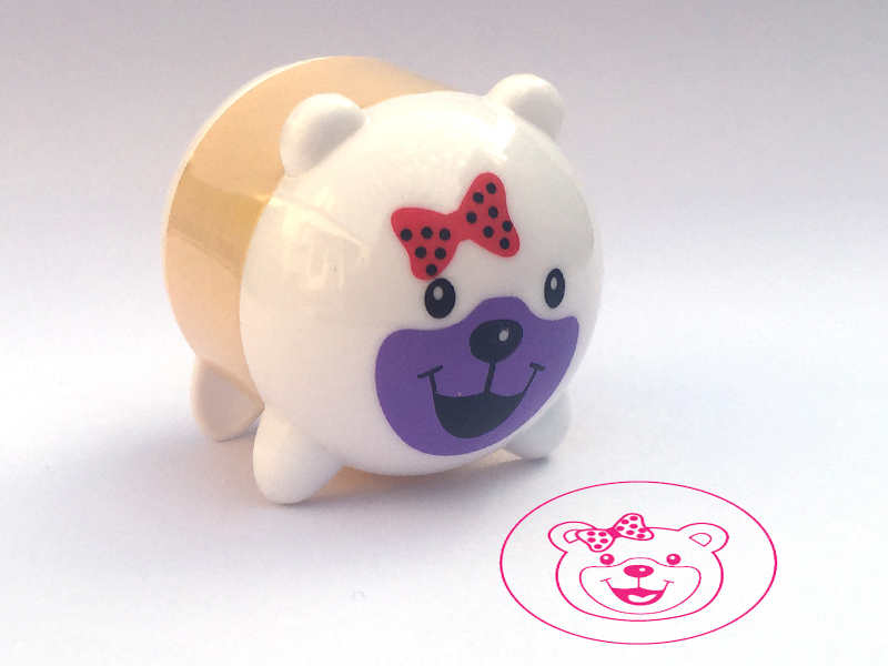 Animal Stamper -  White Dog