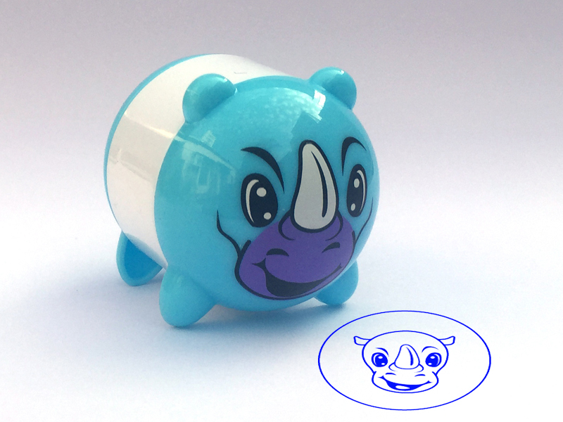 Animal Stamper - Blue Rhino