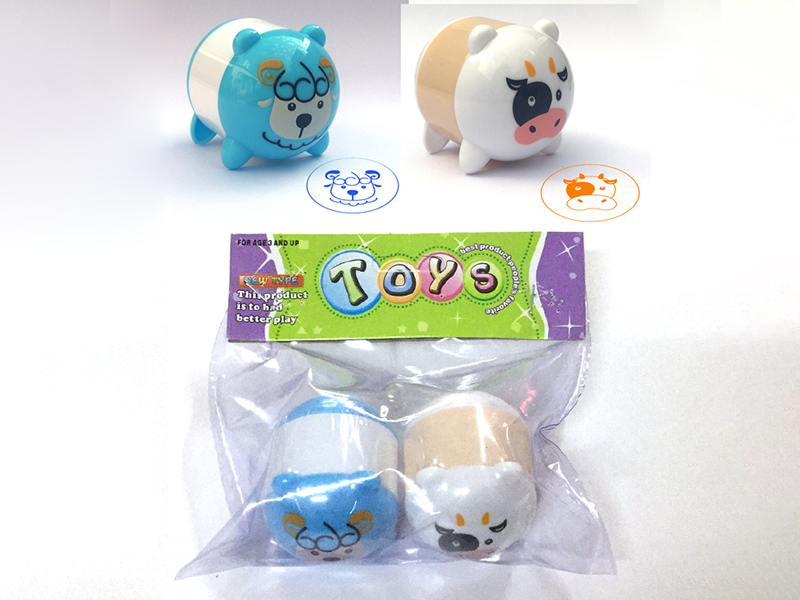 Cartoon Animal Stamper Toys 2pcs