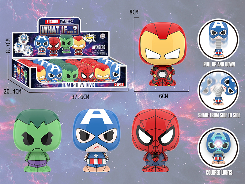 Avenger POP Telescopic Tubes With Light 24pcs