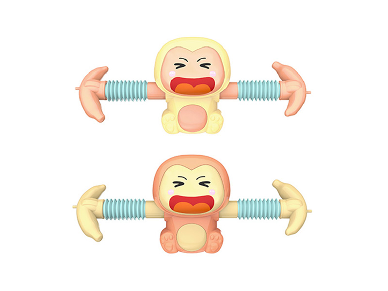 Turning Monkey POP Telescopic Tubes With Lights