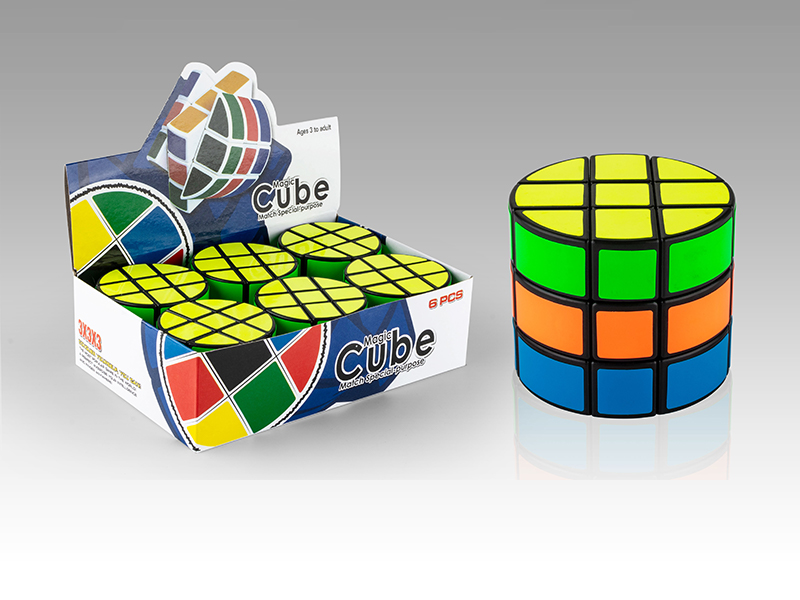 6PCS Cylindrical Magic Cube Toy