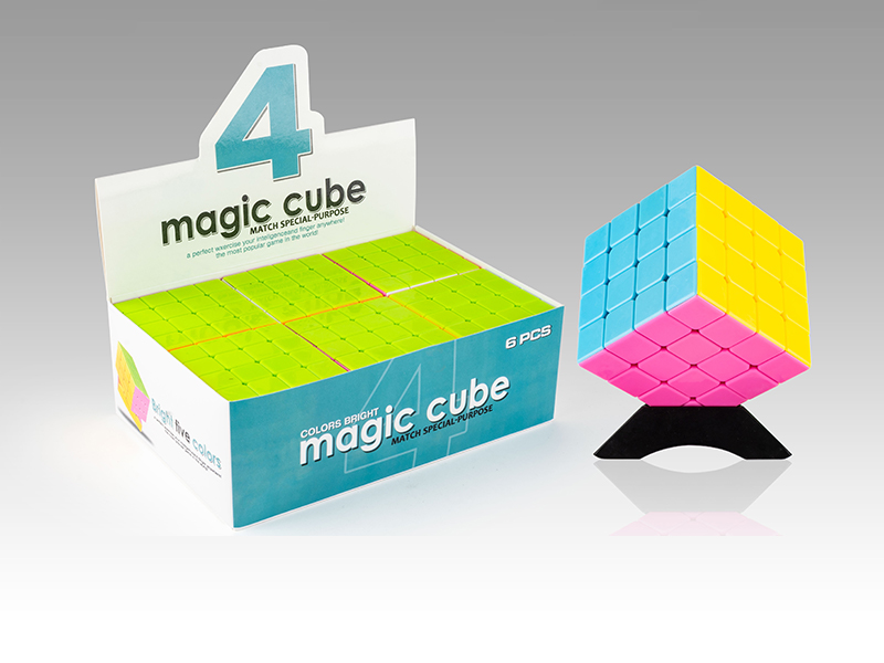 6PCS Fourth Order Solid Magic Cube Toy