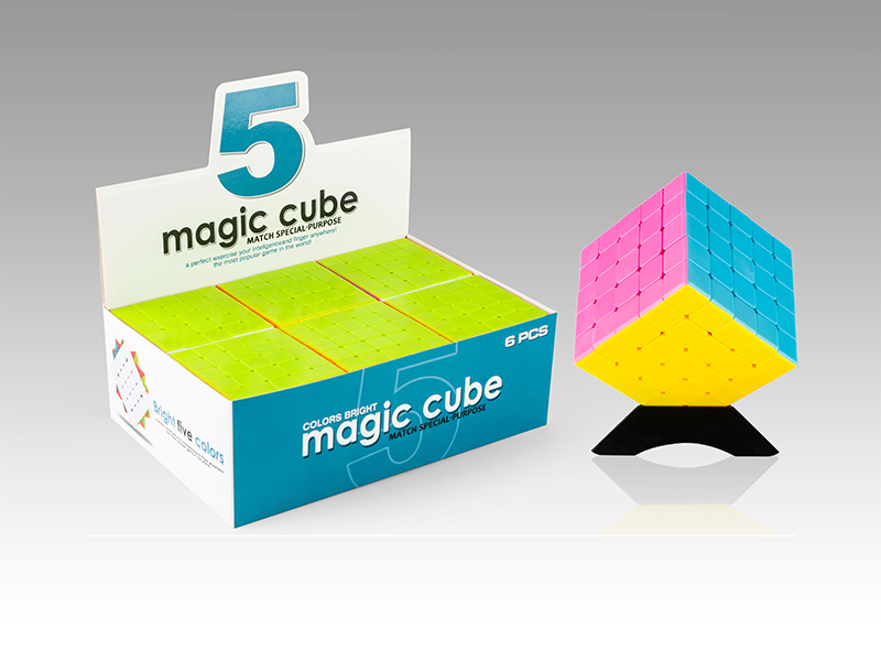 6PCS Fifth Order Solid Magic Cube Toy