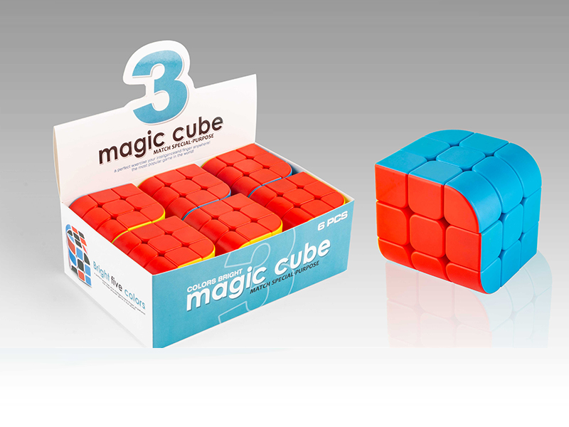 6PCS Trihedral Solid Magic Cube Toy