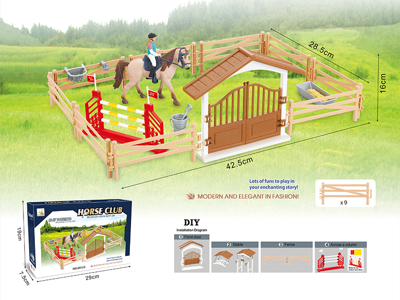 Horse Ranch Scene Toys
