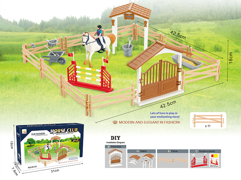 Horse Ranch Scene Toys