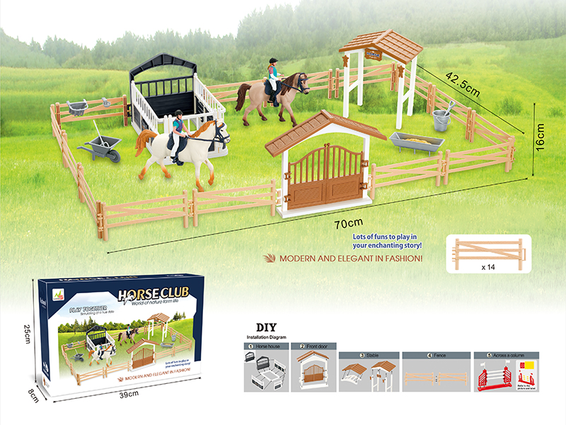 Horse Ranch Scene Toys
