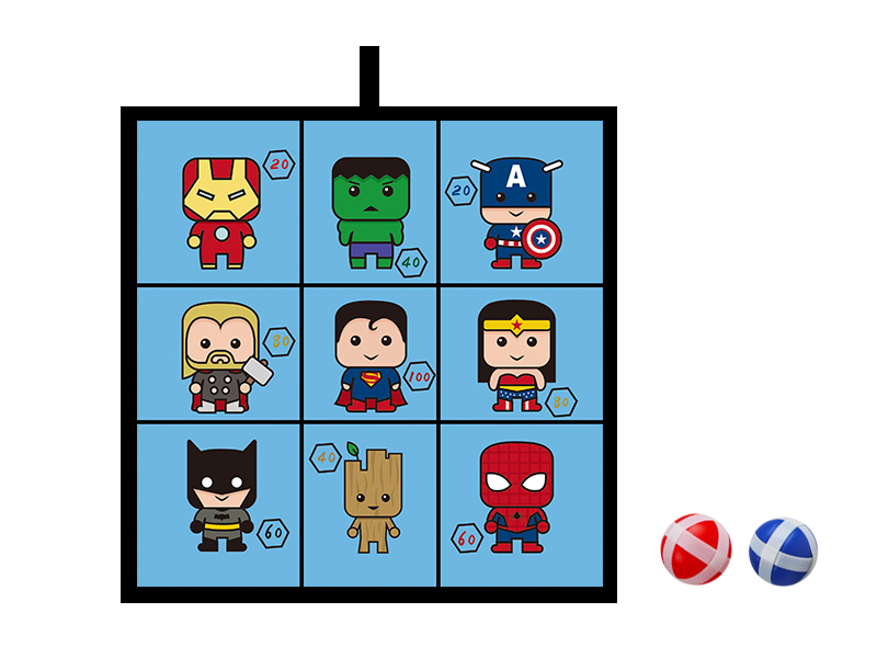 25CM Avengers Target