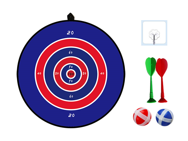 36CM Red Blue Alternating Target