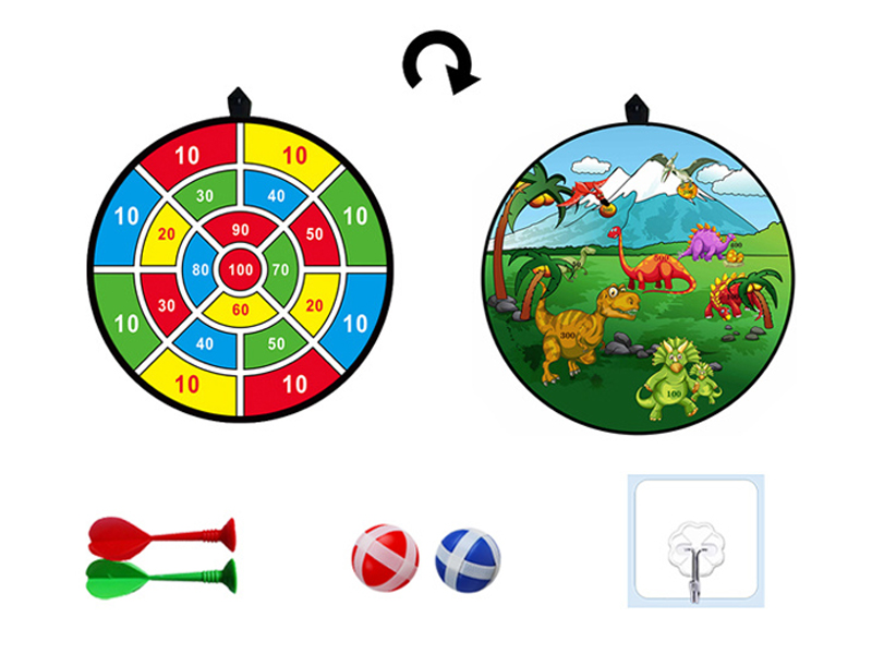 36CM Dinosaurs+100 Point Target