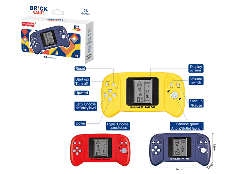 Tetris Game Console Toy