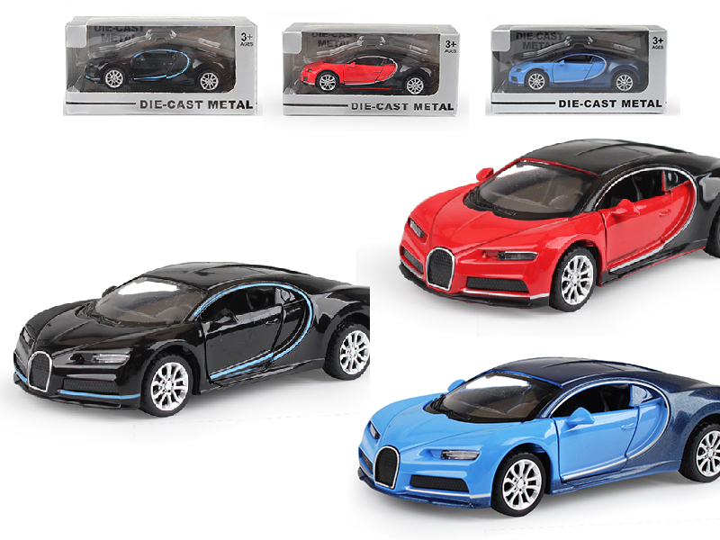 1:36 Pull Back Alloy Bugatti