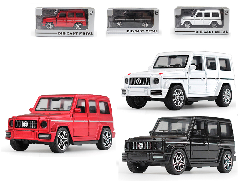 1:36 Pull Back Alloy Benz G-Class Car