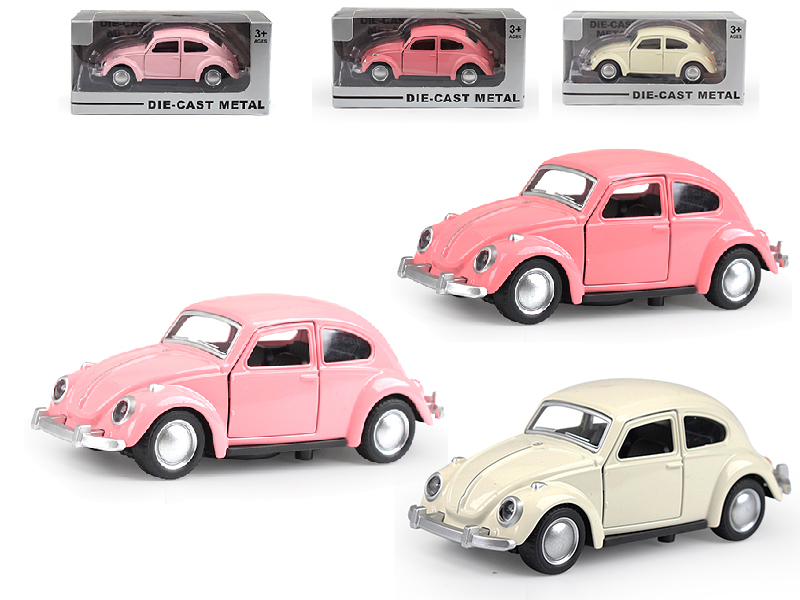 1:36 Pull Back Beatles Alloy Car