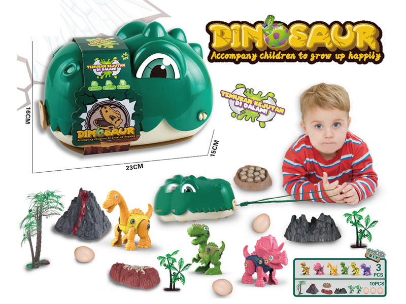 Dragging Dinosaur Head Storage Box