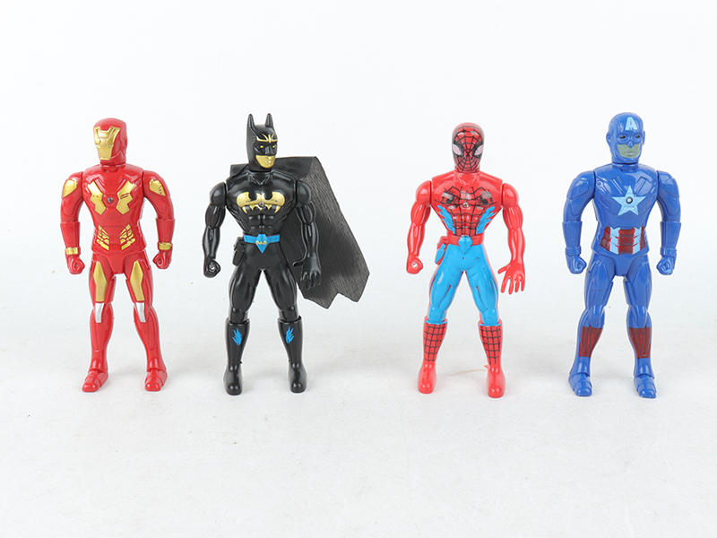 Hero Model Toy 4pcs(With Light)