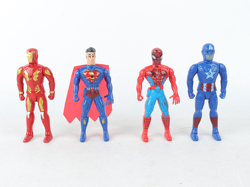 Hero Model Toy 4pcs(With Light)