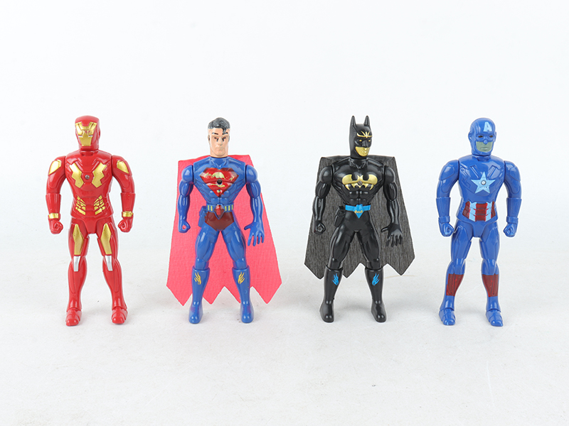 Hero Model Toy 4pcs(With Light)