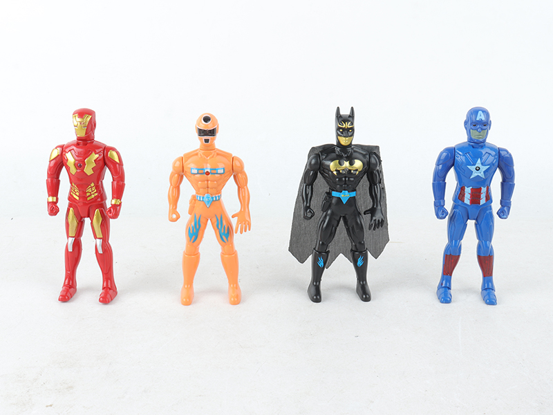 Hero Model Toy 4pcs(With Light)