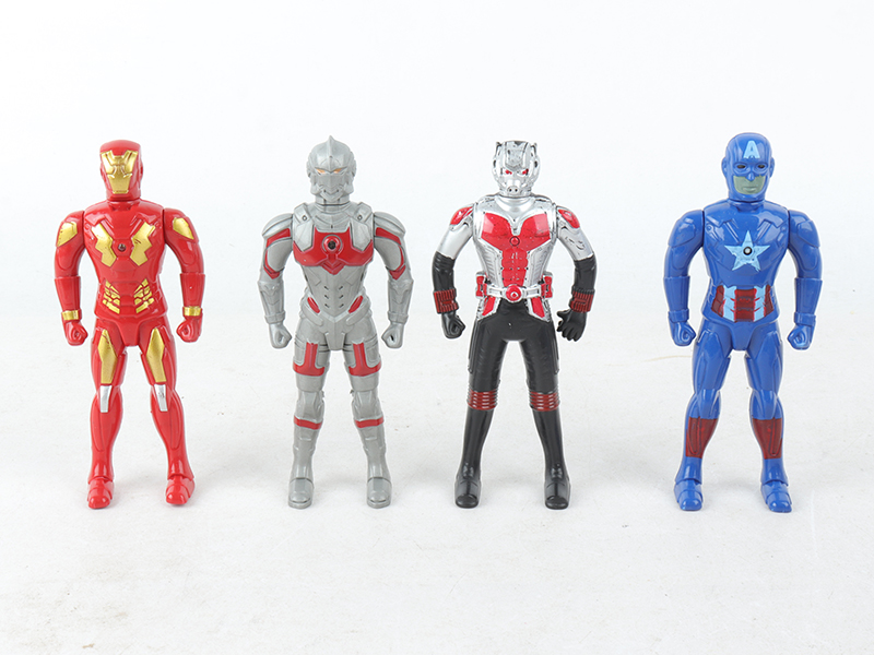 Hero Model Toy 4pcs(With Light)