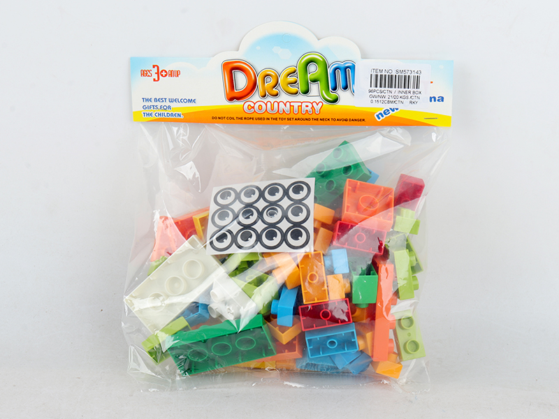 75 Versatile Shaped Building Blocks