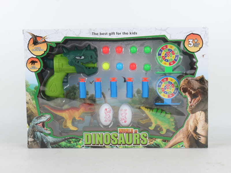 Dinosaur Soft Bullet Table Tennis Gun
