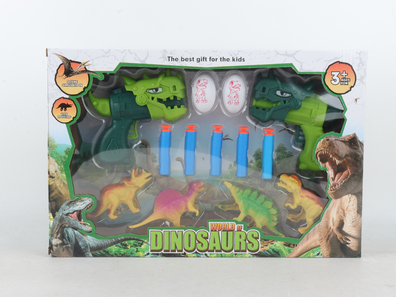 Dinosaur Soft Bullet Table Tennis Gun