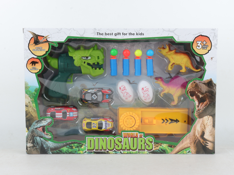 Dinosaur Soft Bullet Table Tennis Gun