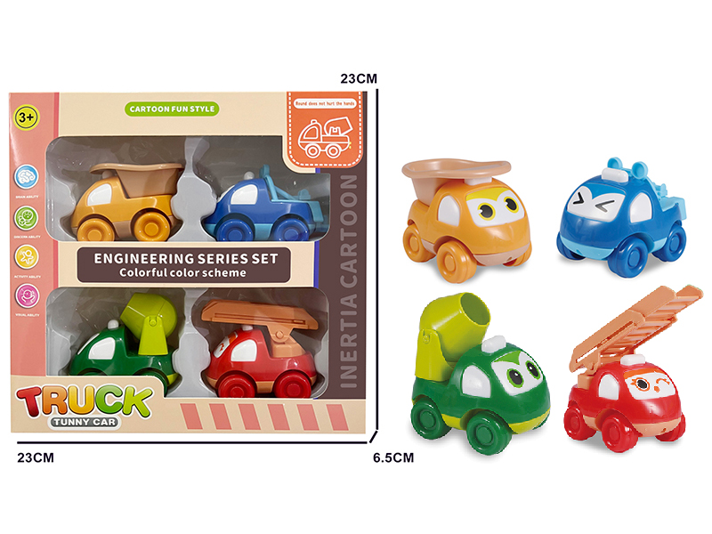 Friction Cartoon Engineering Truck