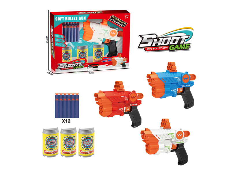 Soft Bullet Gun Toy