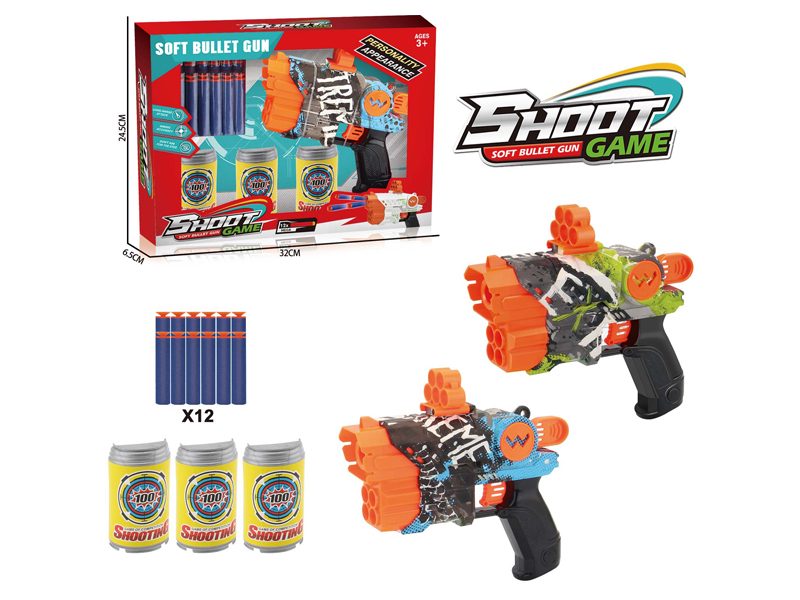 Soft Bullet Gun Toy