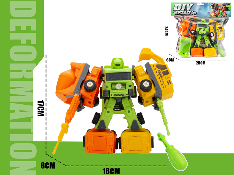 DIY Deformation Engineering Truck 3 In 1