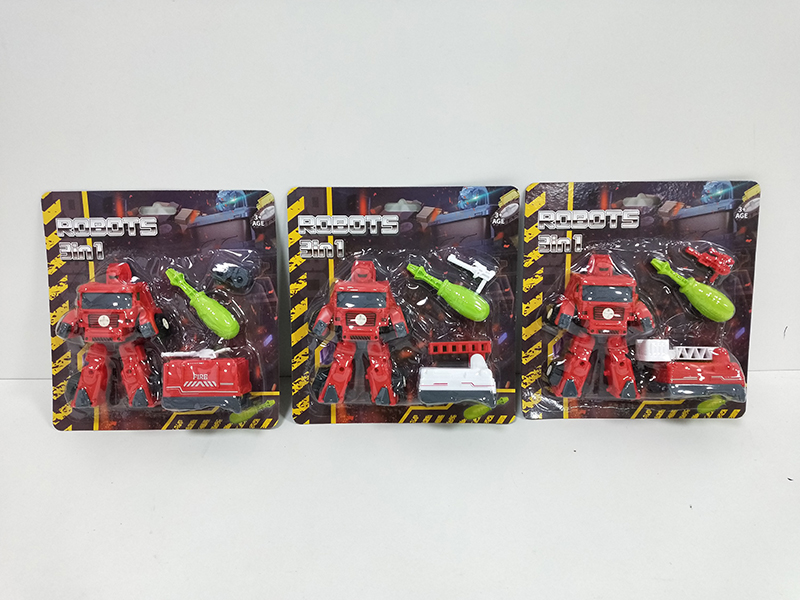 DIY Deformation Fire Engine