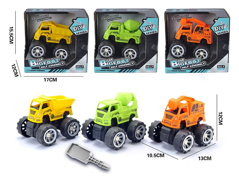 DIY Assembly Off-Road Engineering Truck