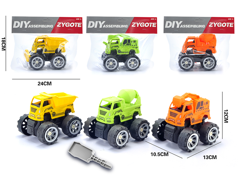 DIY Assembly Off-Road Engineering Truck