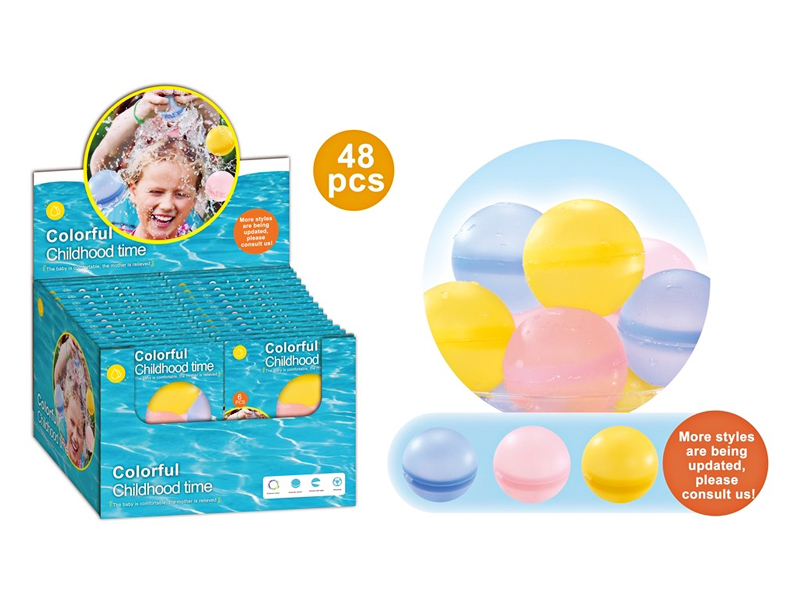 48PCS Silicone Glue Explosion Ball