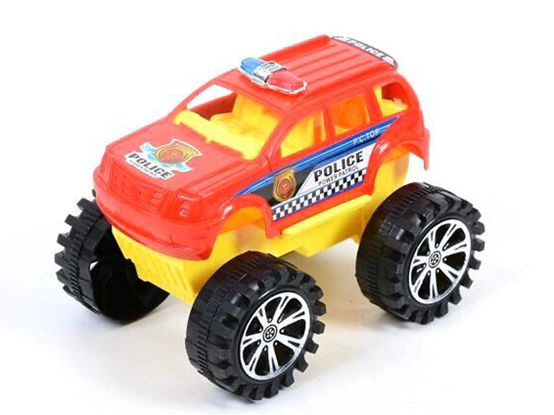 Slide Off-Road Police Car