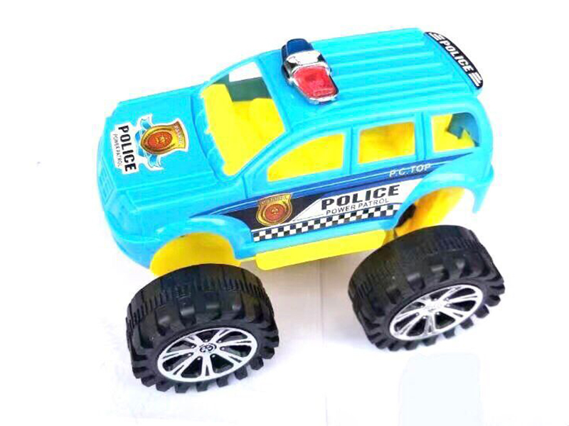 Friction Off-Road Police Car