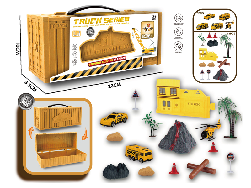 Engineering Slide Container Truck