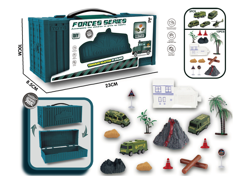 Military Slide Container Truck