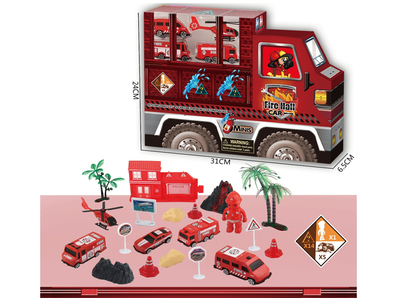 Slide Fire Truck Box