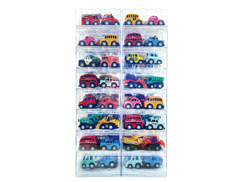 Pull Back Alloy Car 2pcs