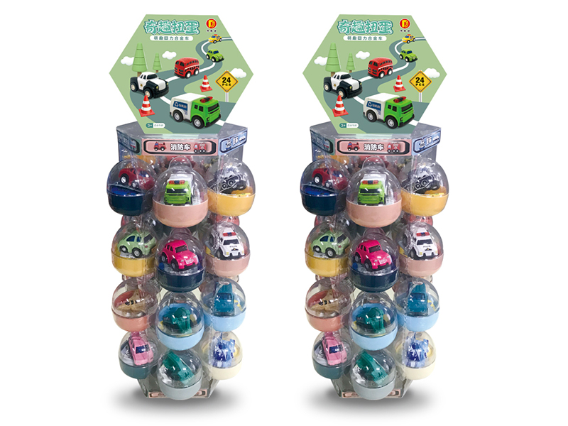 Alloy Cars Egg Packing 24pcs
