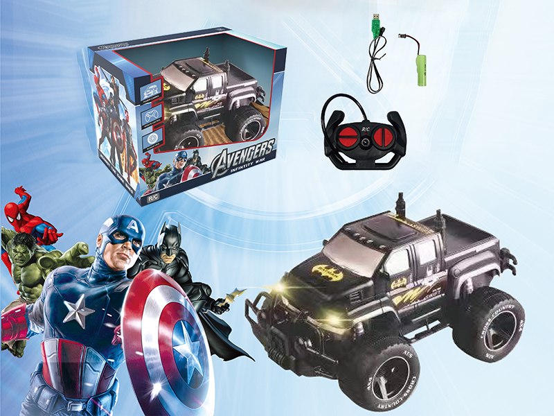 1:18 4-Channel Remote Control Batman Pickup Off-Road Vehicle (With Light)