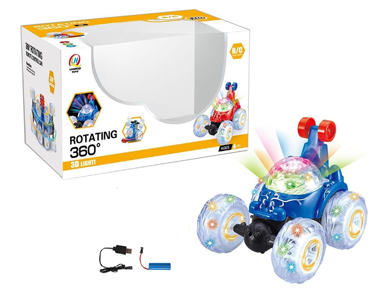 5-Channel Remote Control Stunt Car(With Light And Music)