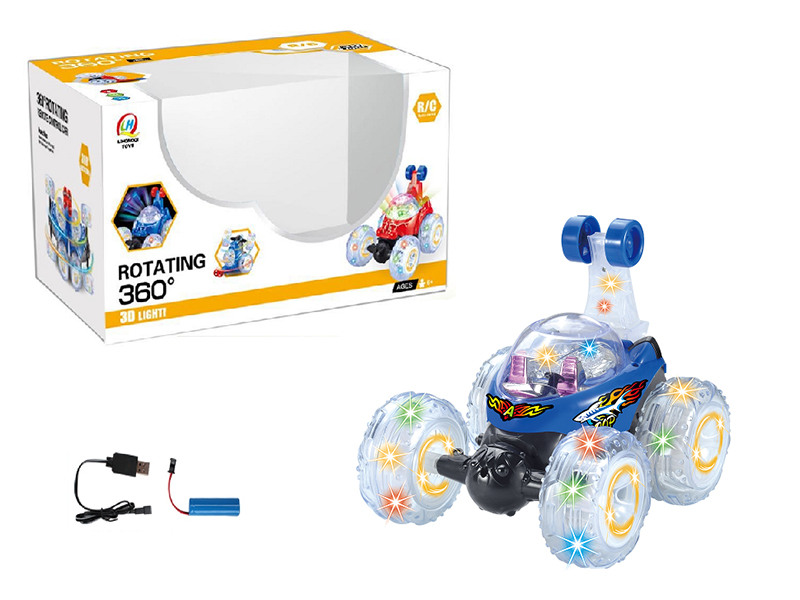 5-Channel Remote Control Stunt Car(With Light And Music)