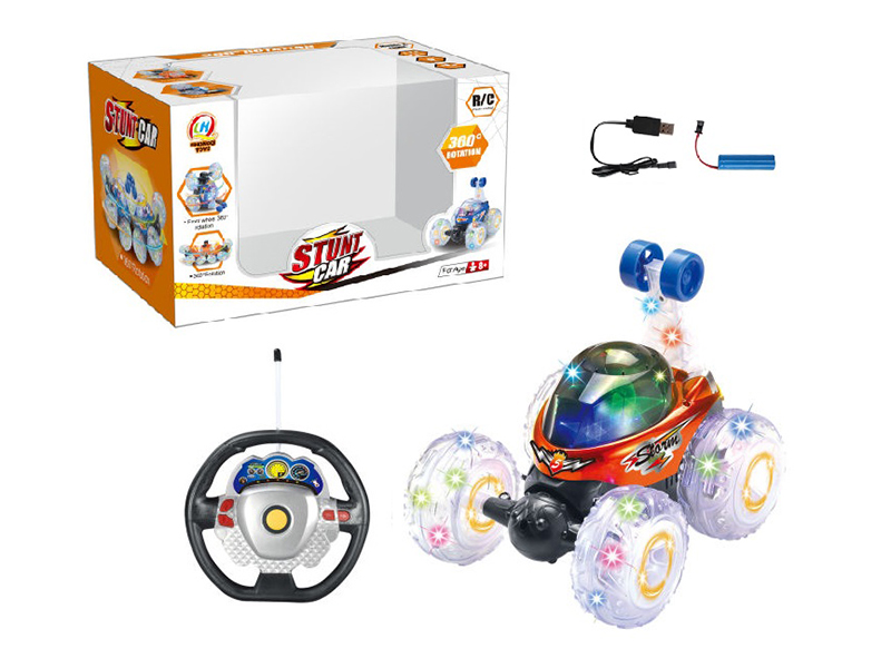 5-Channel Remote Control Stunt Car(With 3D Lights And Music)